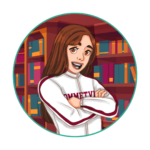 Aria profile picture from the middle-grade book series "Aria & Liam"