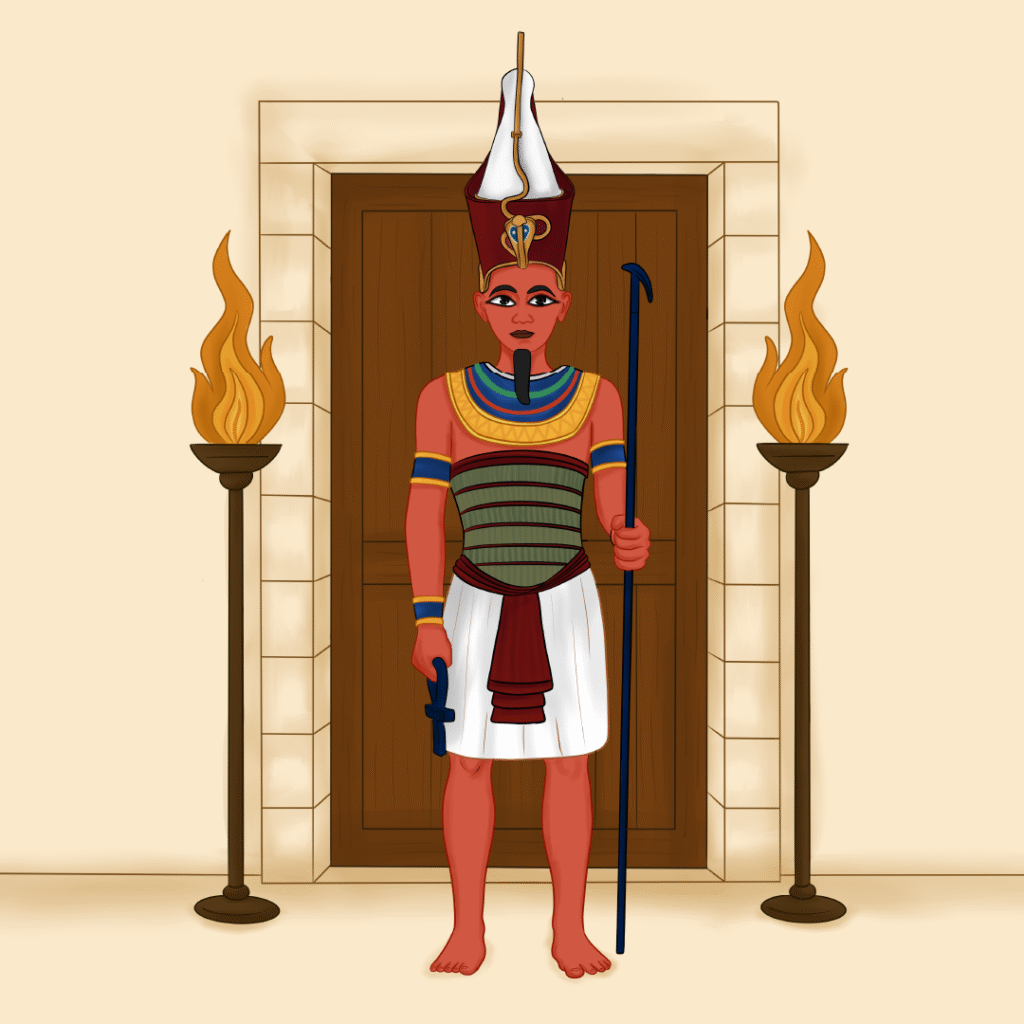 Atum in The Coded Papyrus