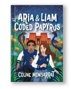 Aria and Liam and The Coded Papyrus cover