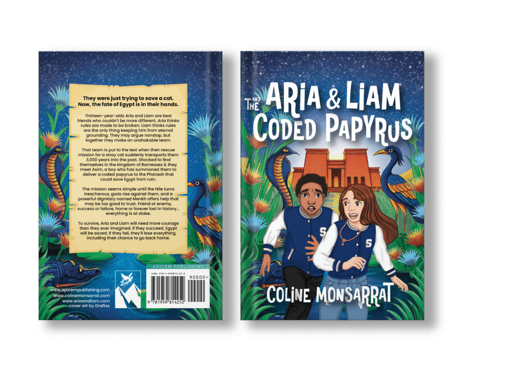 Aria & Liam and The Coded Papyrus cover