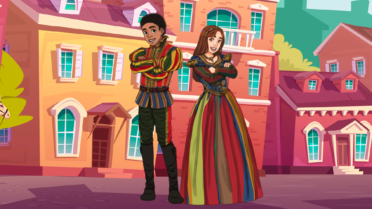 Aria & Liam in The Sun Disk