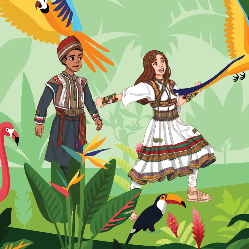 Aria & Liam in The Sun Disk