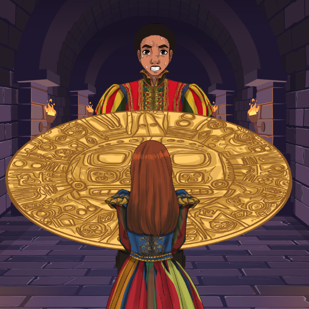 Aria & Liam in The Sun Disk