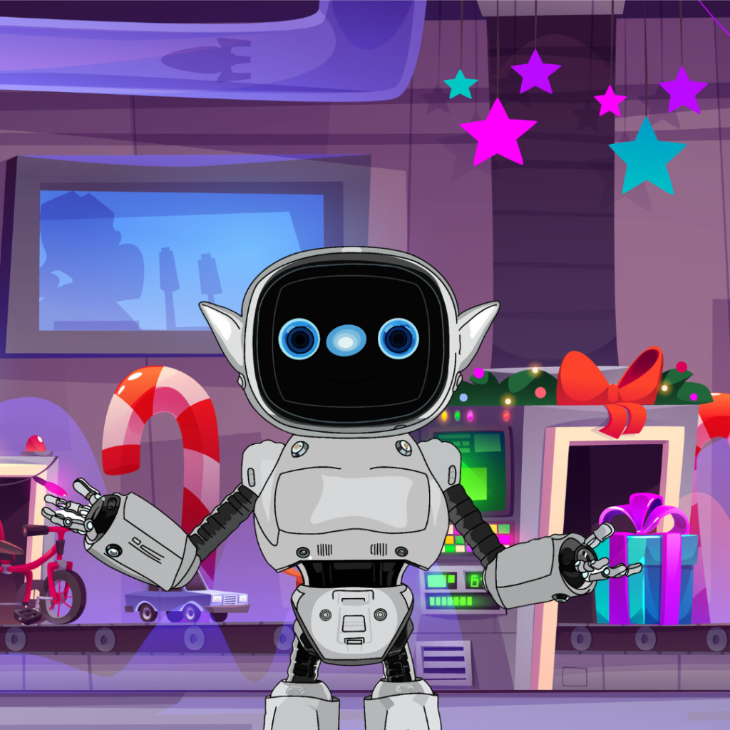 robots in Aria & Liam and The Great Christmas Rescue