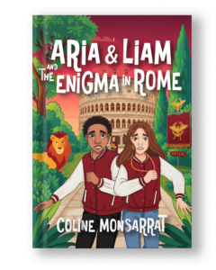 Aria & liam and the Enigma in Rome book cover