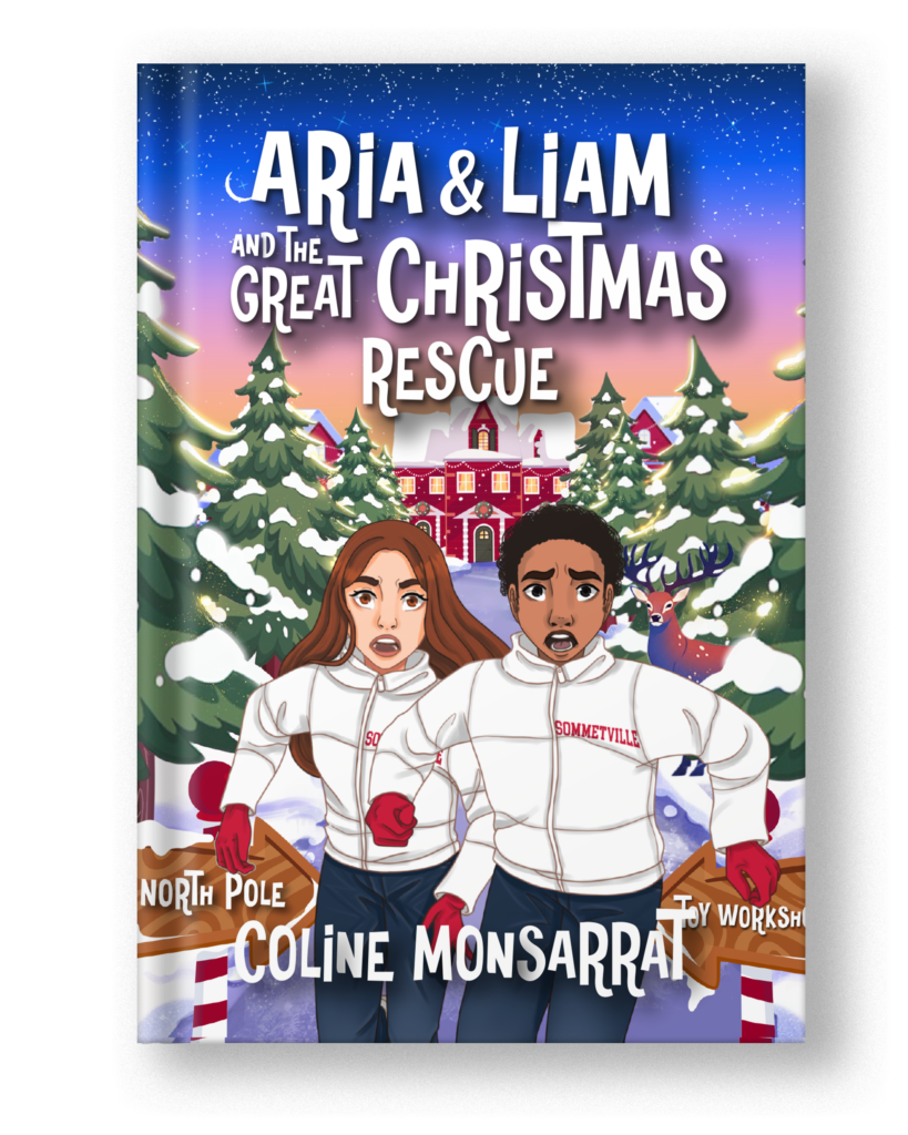 Aria & liam and the great christmas rescue book cover
