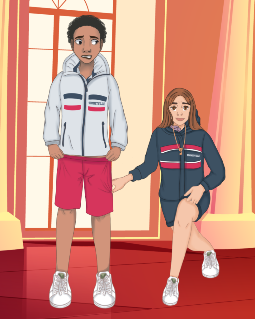 Aria & Liam in Cursed Empress