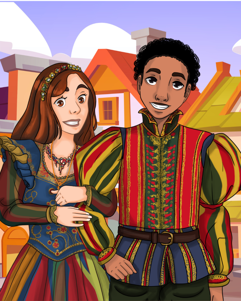 Aria & Liam in The Sun Disk