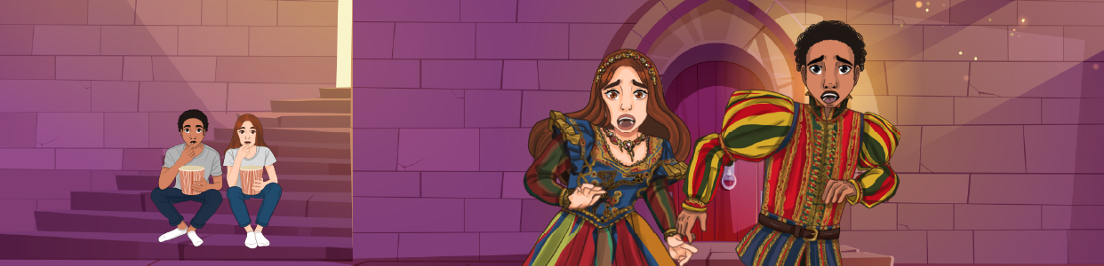 Aria and Liam racing to danger