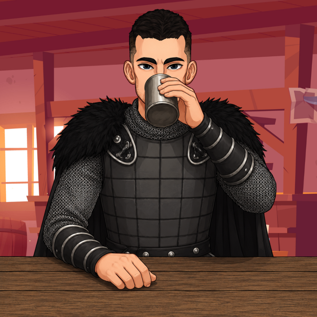 Lancelot in Aria & Liam and The Druids' Secret